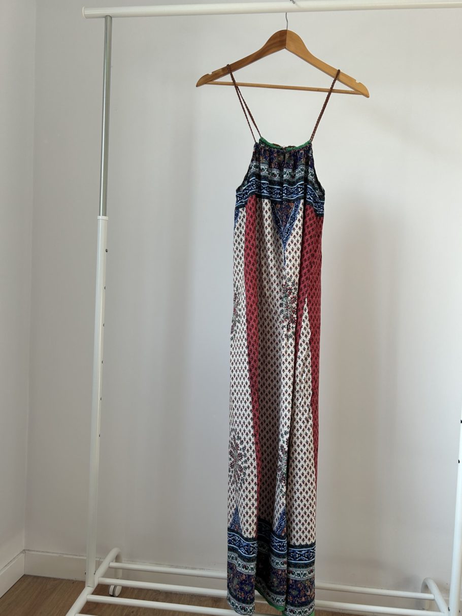 Maxi Summer Dress Printed Boho (S/M/L) - Image 3