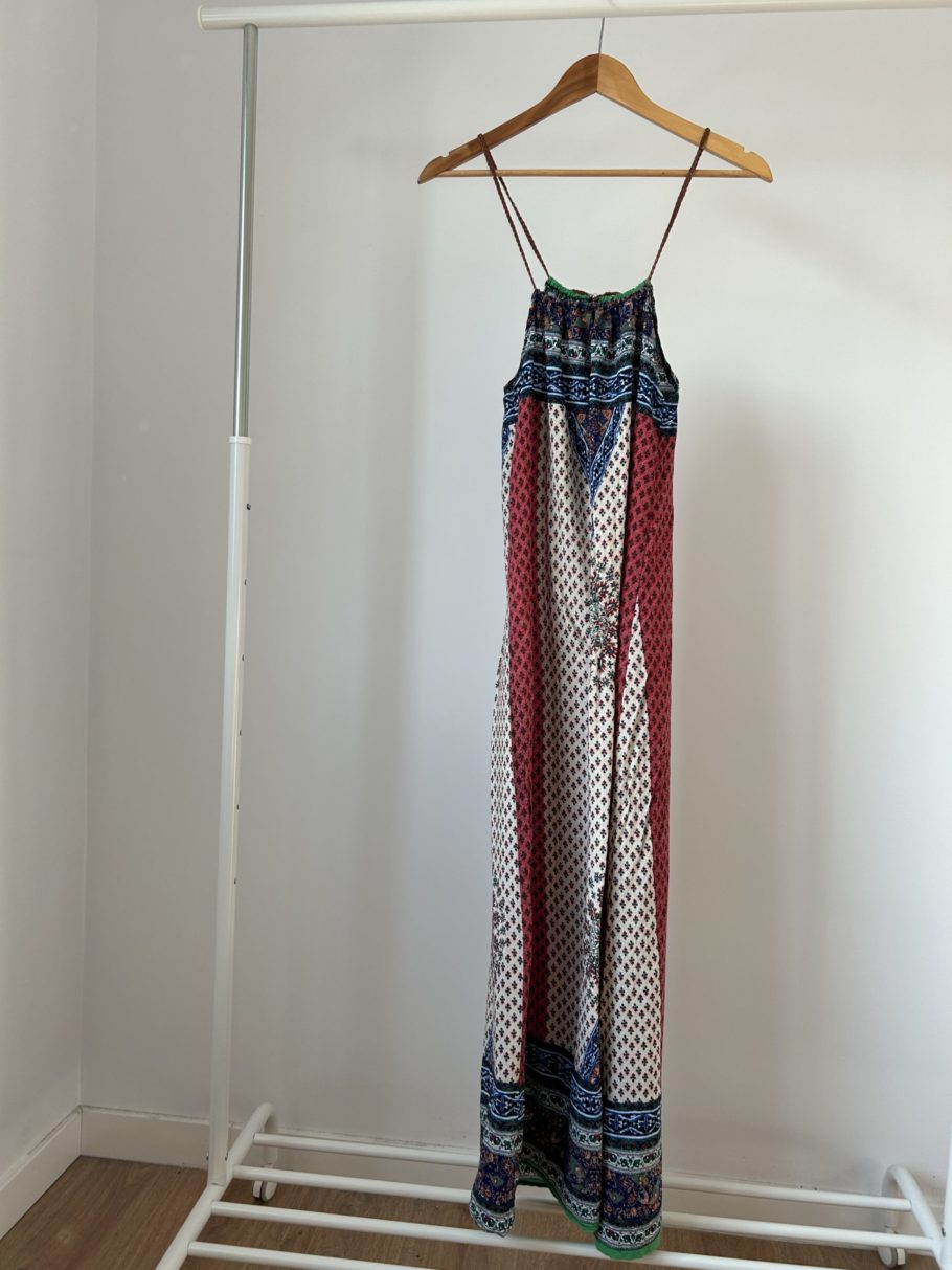 Maxi Summer Dress Printed Boho (S/M/L)