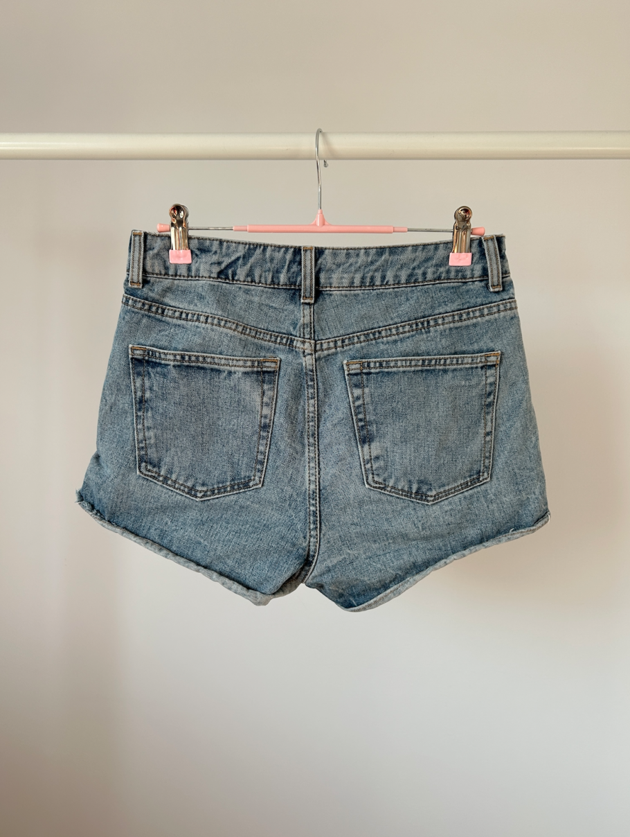 Denim Topshop "Moto Collection" Shorts (W28 / 71 cm) - Image 2