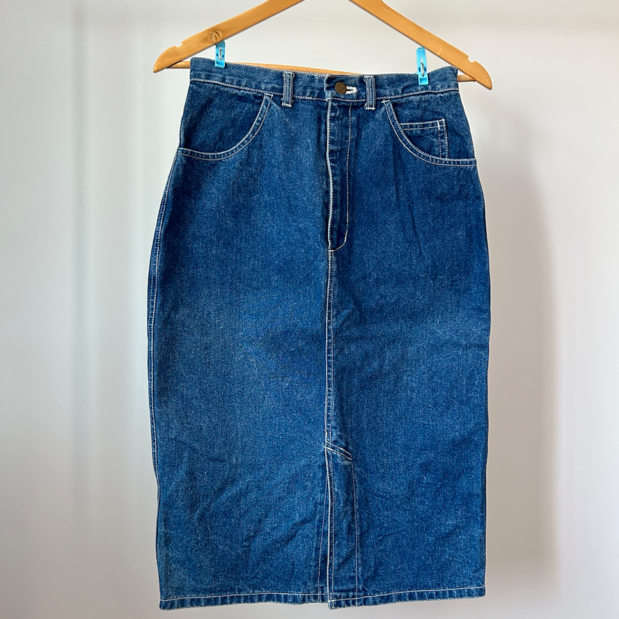 Vintage Jean Denim Skirt | Women's Medium (28)