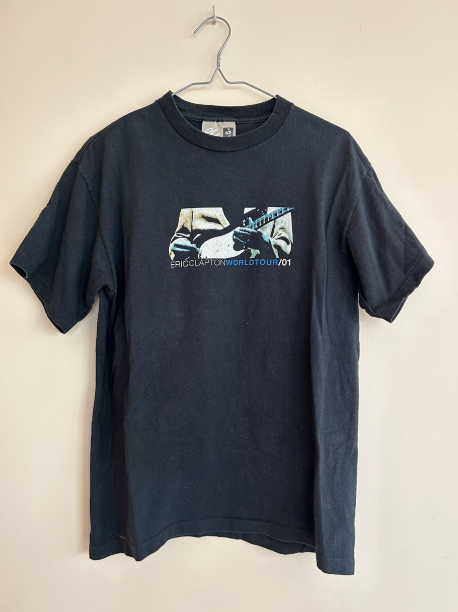 Eric Clapton World Tour '01 Vintage Tee | Medium