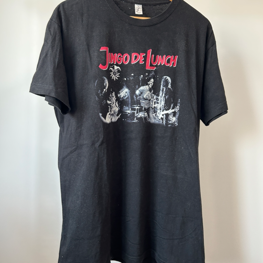 Jingo De Lunch German Punk Band Graphic Tee Shirt | Large